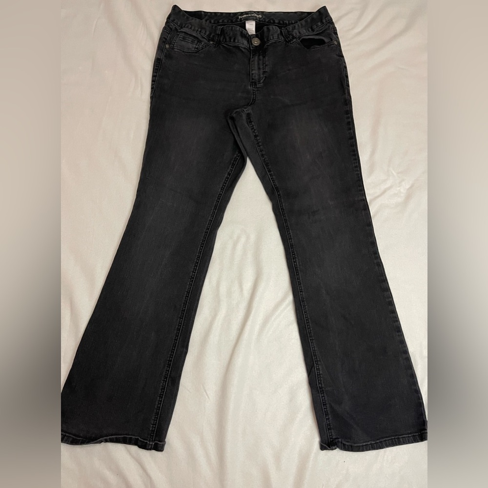 Maurice’s Black Bootcut Jeans Size 16 REG